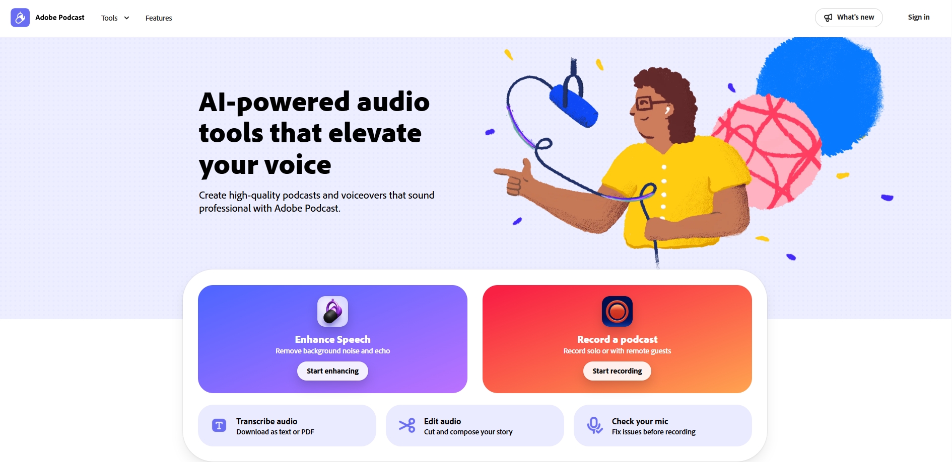 Adobe Podcast