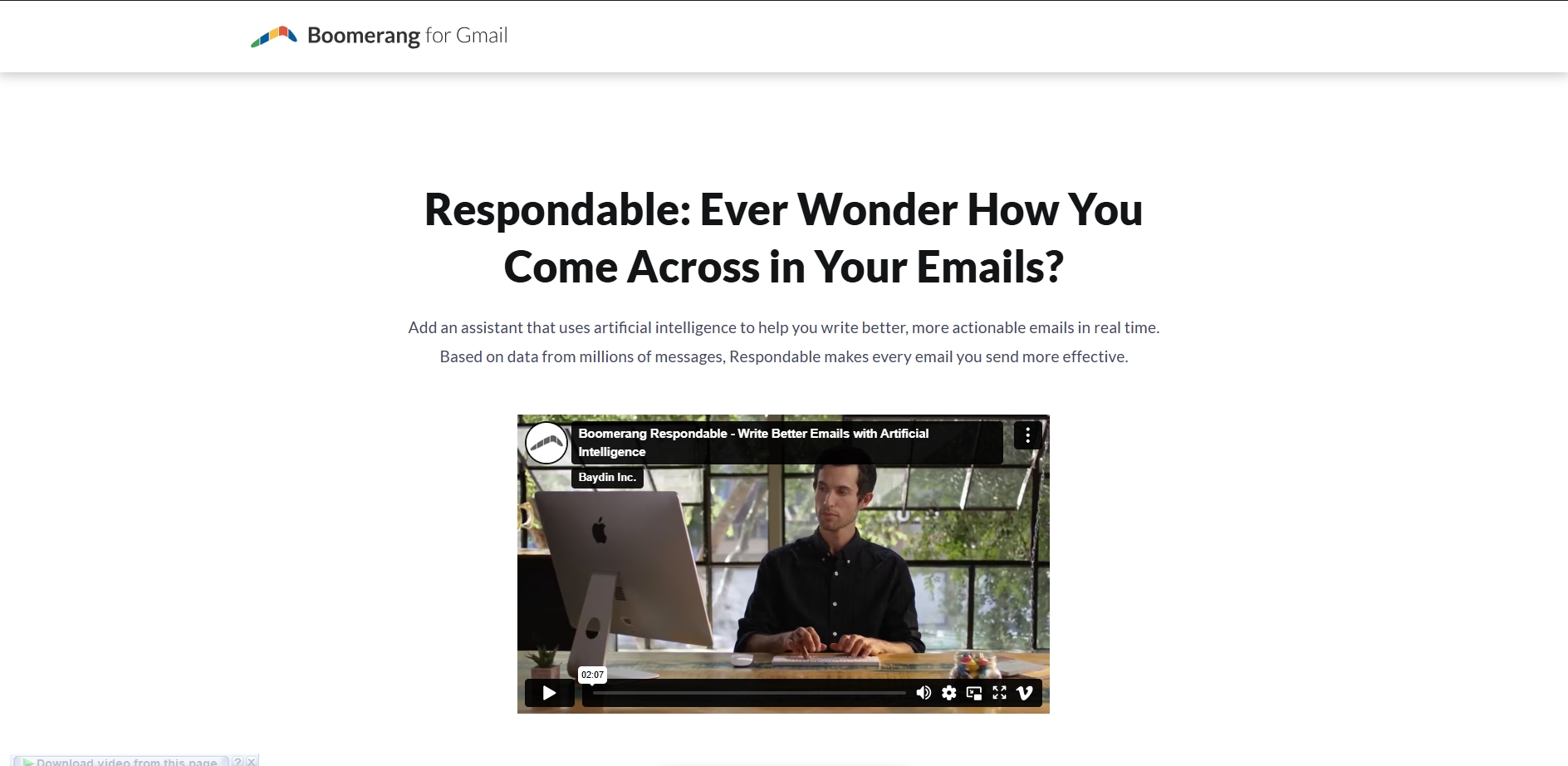 Boomerang for Gmail