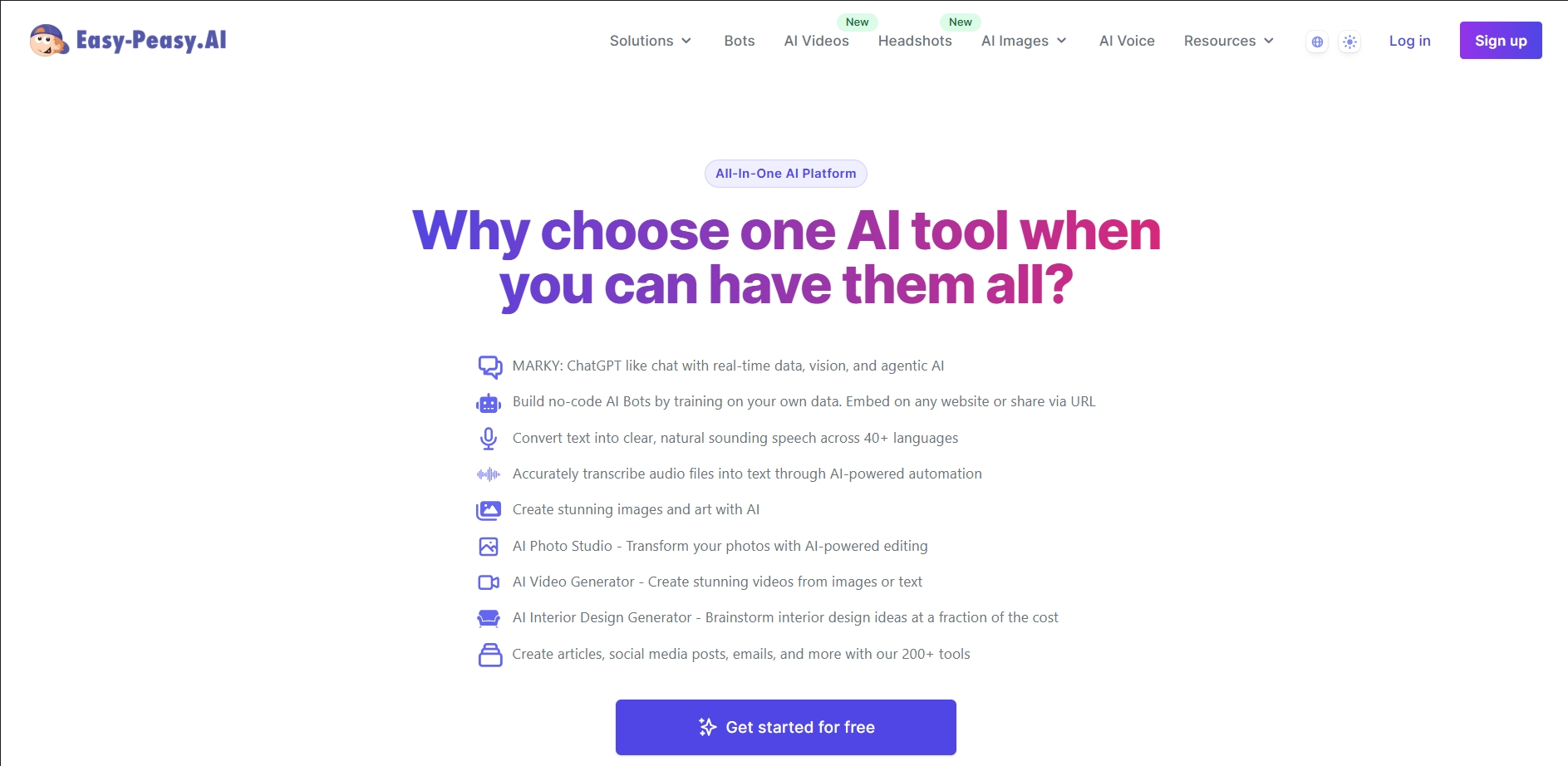 Easy-Peasy AI