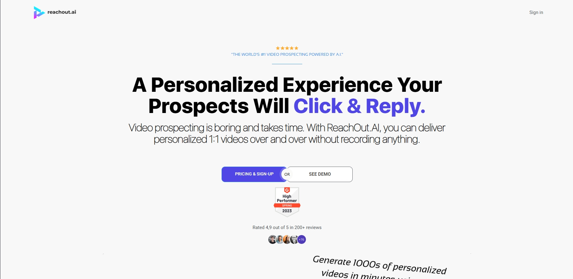 ReachOut.AI